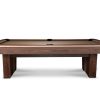 Derby_4_natural_Walnut_SideView Custom Monterey Pool Table
