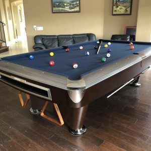 Brunswick Gold Crown VI 9' Tournament Pool Table
