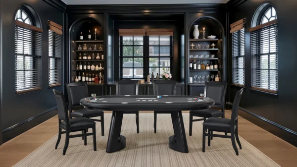 Legacy Dunbar Texas Hold'em Poker and Dining Table