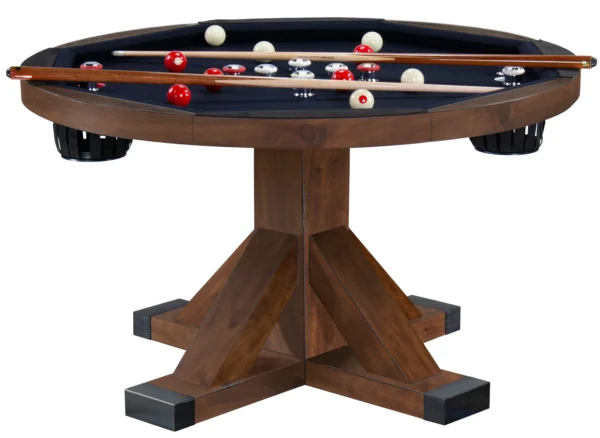 Legacy Sterling 3 in 1 Game Table Bumper Pool Rustic Series