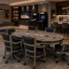 Legacy Elite Texas Hold'em Poker and Dining Table