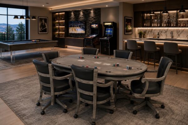 Legacy Elite Texas Hold'em Poker and Dining Table