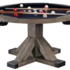 Legacy Sterling 3 in 1 Game Table Bumper Pool Rustic Series