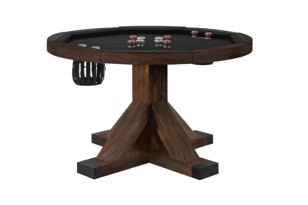 Legacy Sterling 3 in 1 Game Table Bumper Pool Rustic Series