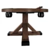 Legacy Sterling 3 in 1 Game Table Bumper Pool Rustic Series