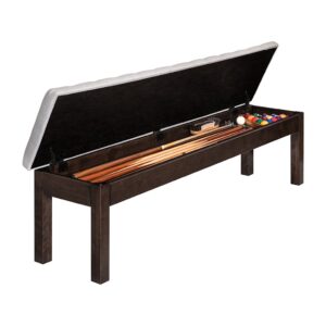 CANADA BILLIARDS STORAGE BENCH CANADA BILLIARDS STORAGE BENCH