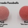 tornado-pink-and-red-foosballs-105 .T-3000 SILVER