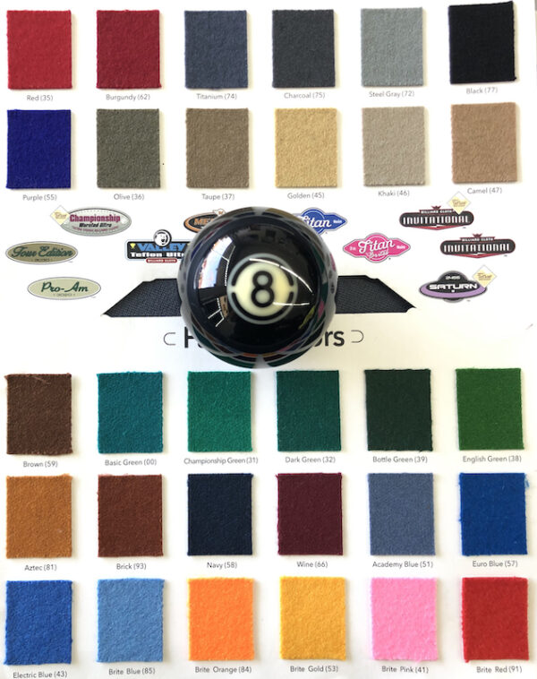 championship-invitational-cloth Pool Table Refelting & Recovering Services in Northern California