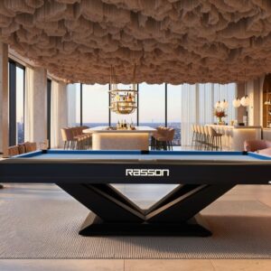 Rasson-Vicotry-table-room-setting-1 Rasson Billiards Victory III