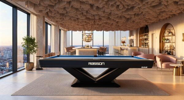 Rasson-Vicotry-table-room-setting-1 Rasson Billiards Victory III