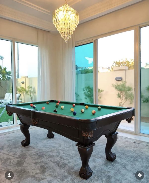 brunswick glenwood installed Brunswick Glenwood Ball & Claw Pool Table