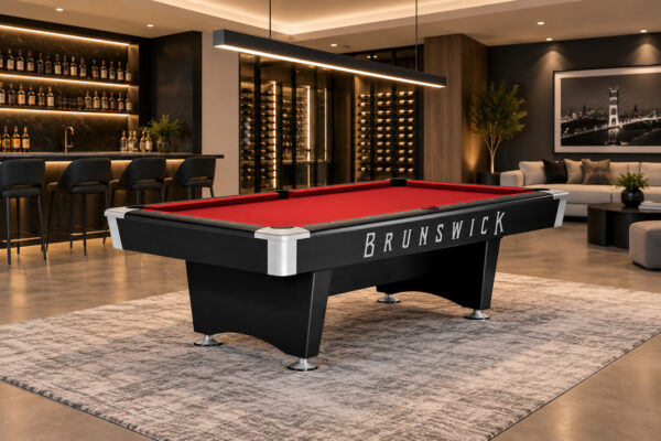 Brunswick Black Wolf Pro 9' Pool Table