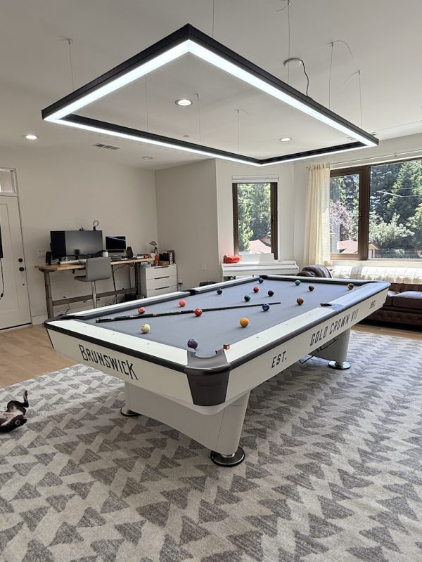 GC VII 2OF5 "NEW!" BRUNSWICK BILLIARDS GOLD CROWN VII POOL TABLE
