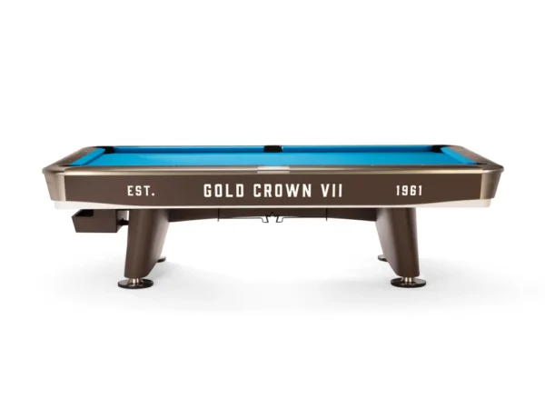 batch-1-gold-crown-vii-9-foot-pool-table__classic-brown_11 "NEW!" GOLD CROWN VII