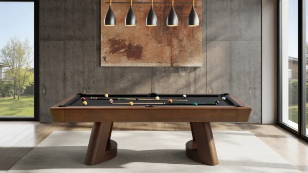 Caney_BT_WA_Room_Shot_Side_View_with_Balls_Cues CANEY 8 FOOT