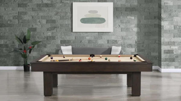 Colt_II_Pool_Table_60WB_Room_Scene_Side_View COLT II RUSTIC 7 & 8 FOOT