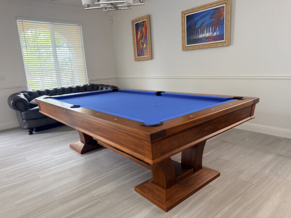 Brunswick Treviso Chesnut 1of3 Custom Unique Brunswick Treviso Pool Table