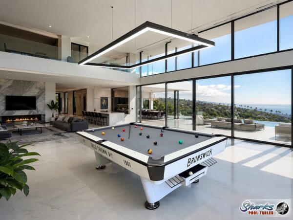 "NEW!" Brunswick Billiards Gold Crown VII Pool Table