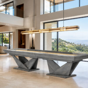 California House Origami Shuffleboard Table