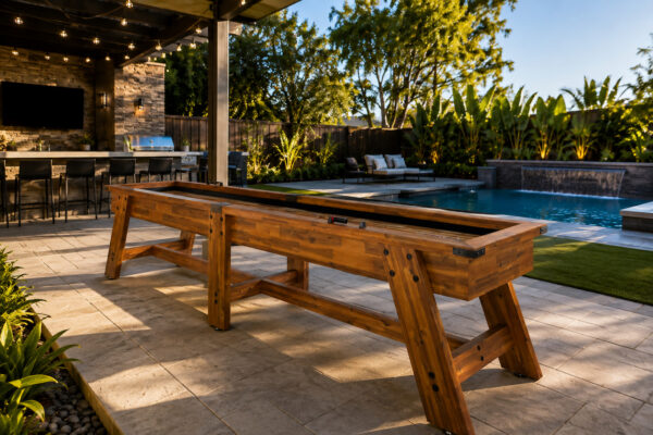 Legacy Barren Outdoor Shuffleboard Table