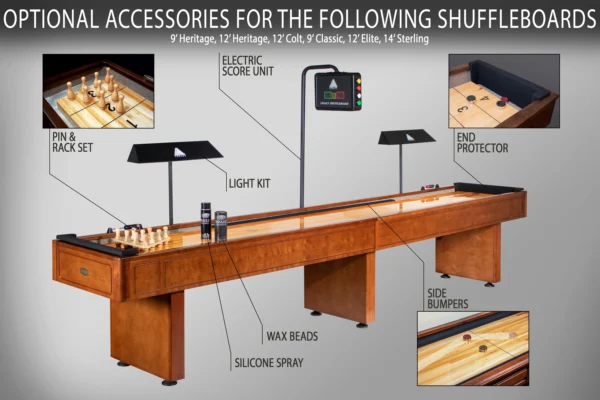 Legacy Baylor Modern Shuffleboard Table