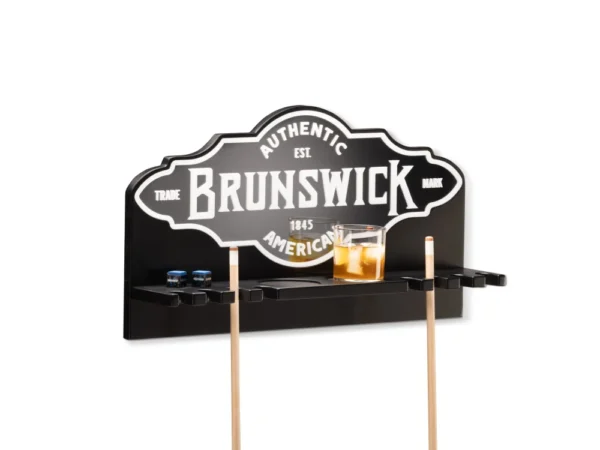 Brunswick Mirror Wall Cue Rack
